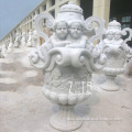 Hot Sale Outdoor outdoor marble flower pot